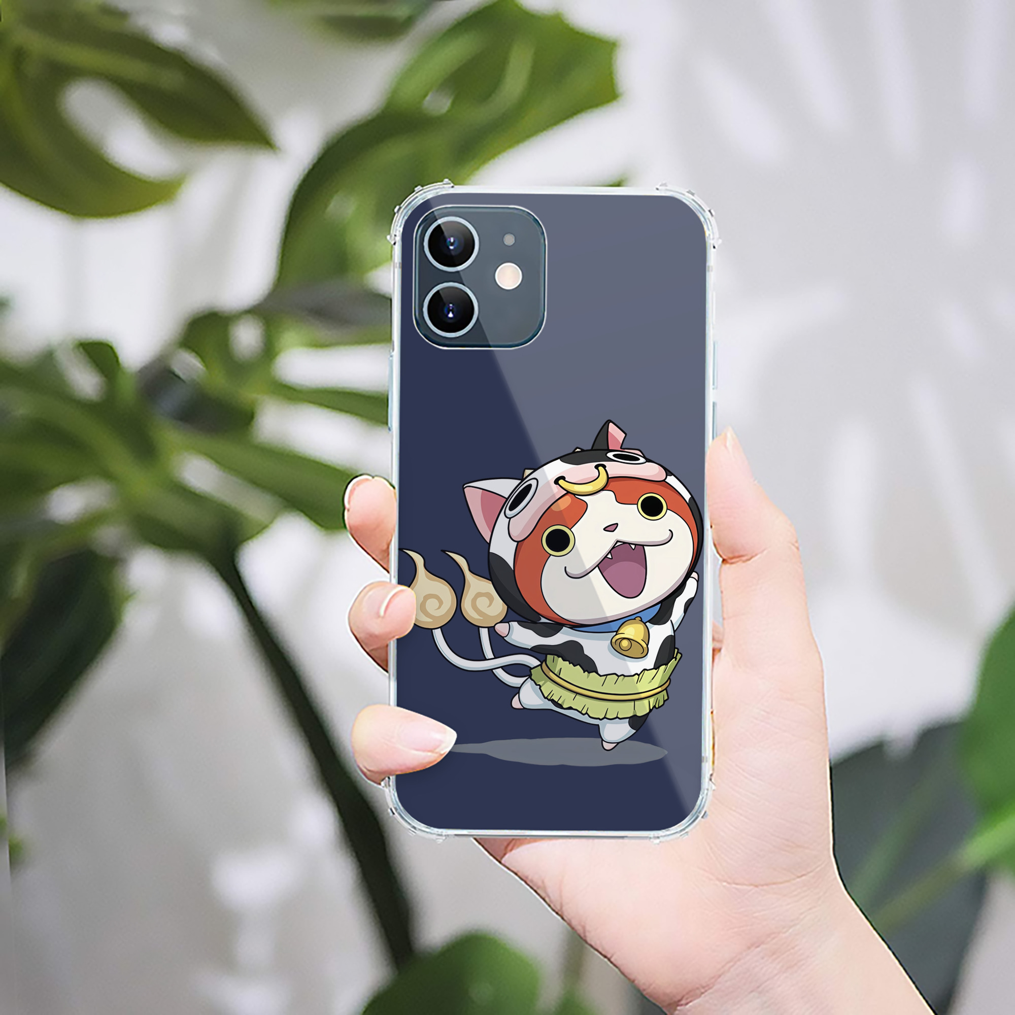 （画像用） 妖怪ウォッチ Yo-kai Watch 【iPhone 12シリーズ対応】透明スマホケース（クリアソフトケース）